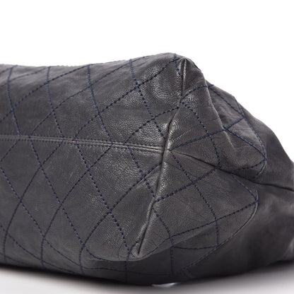 Chanel Calfskin Baby Coco Cabas Blue 8 of 11