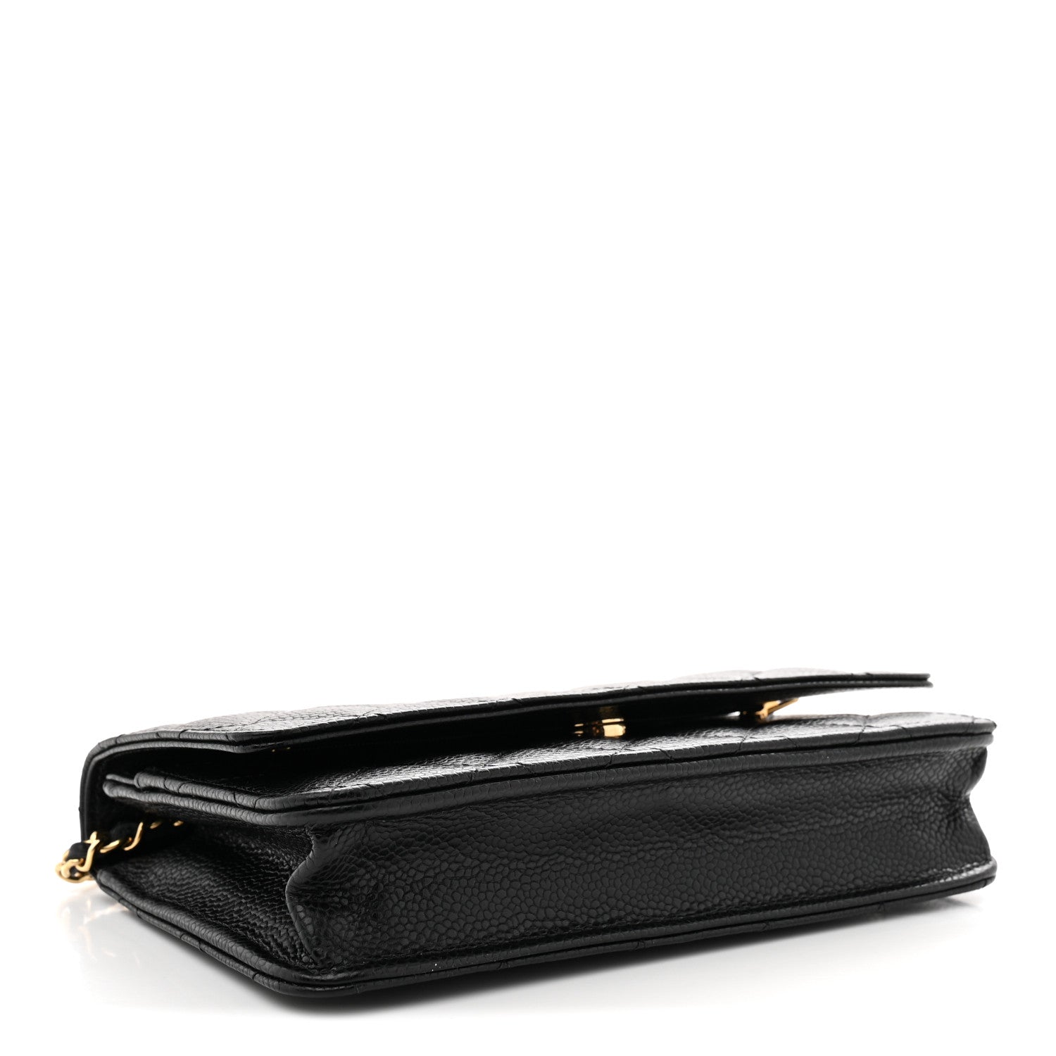 Chanel Caviar Quilted Wallet on Chain WOC Black 4 of 11