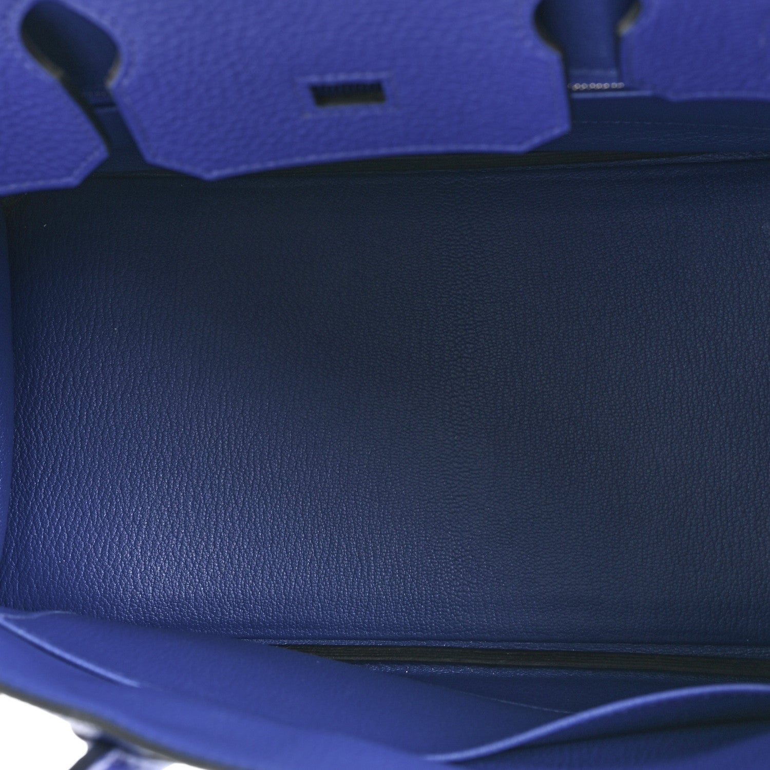 Hermes Taurillon Clemence Birkin 30 Bleu Electrique 5 of 13