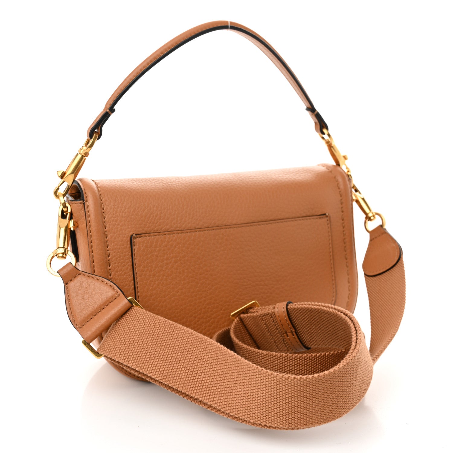 Valentino Garavani Soft Grainy Calfskin Alltime Shoulder Bag Almond Beige 3 of 10