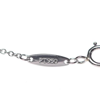 Tiffany Platinum Diamond .08ct Elsa Peretti Diamonds by the Yard Pendant Necklace 8 of 9