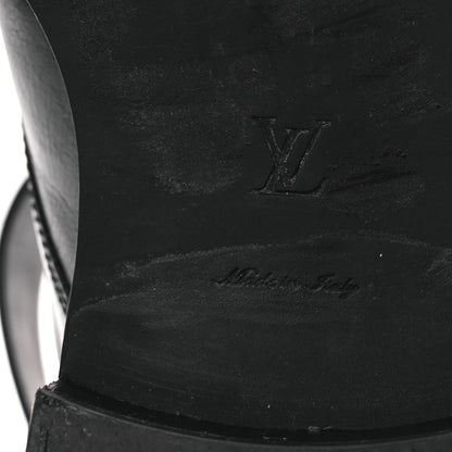 Louis Vuitton Calfskin Wonderland Ranger Boots 41 Black 8 of 11