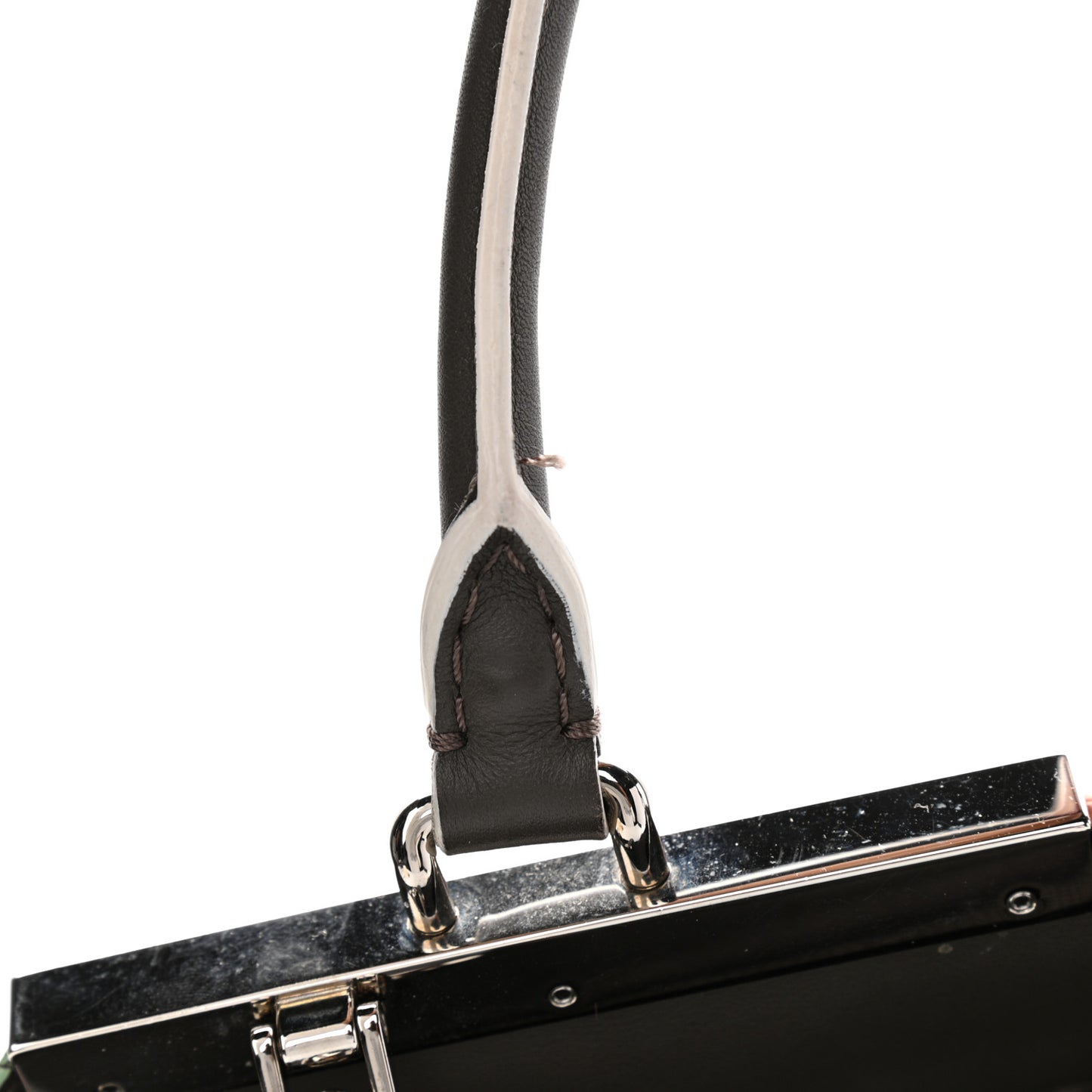 Vitello Dolce Century Petite 3Jours Tote Carbone