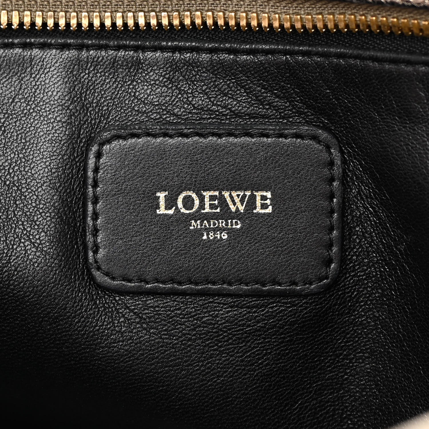 Loewe Metallic Calfskin Amazona 28 Bronze 6 of 18