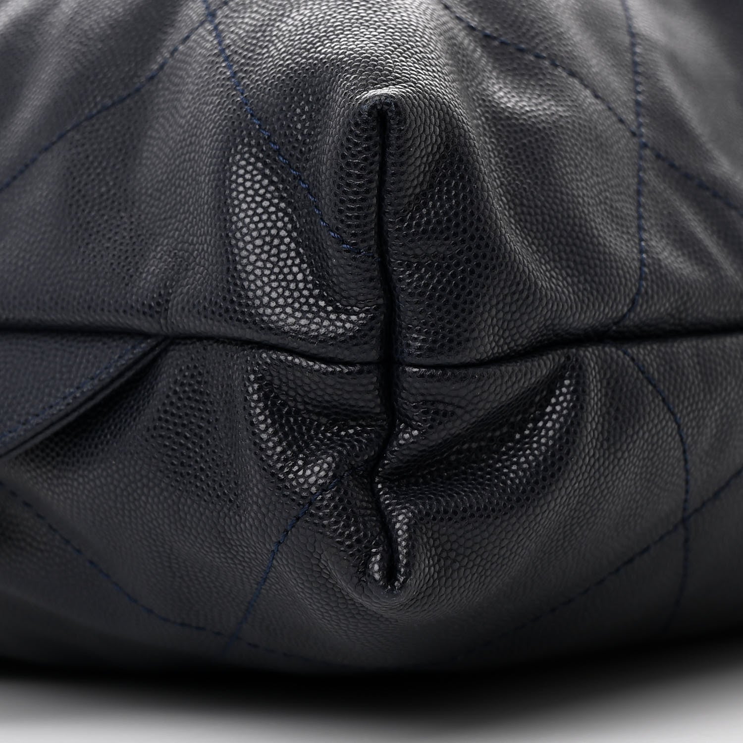 Chanel Shiny Caviar Quilted Chanel 22 Backpack Dark Blue 9 of 11