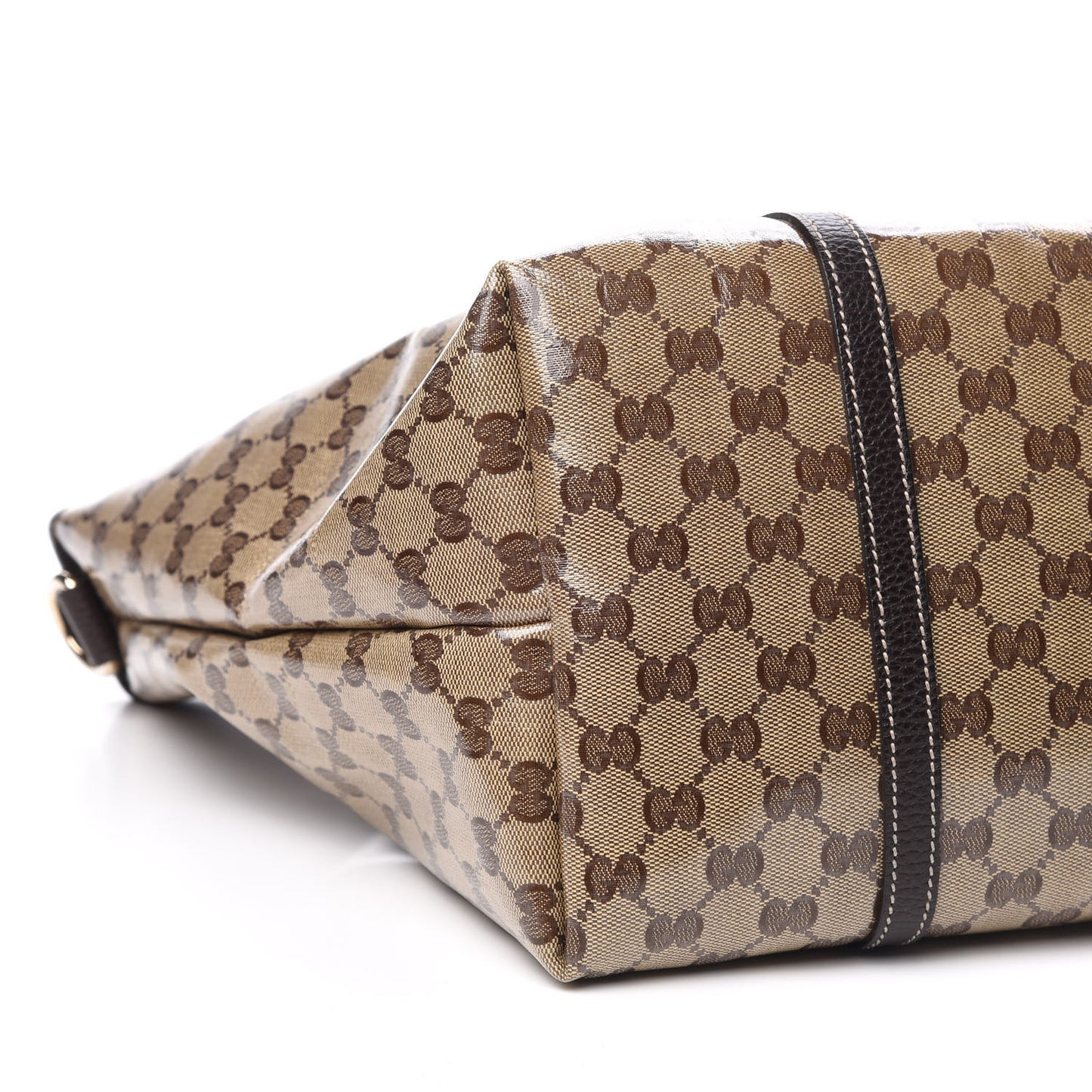 Crystal Monogram Large Joy Tote Beige Ebony Testa di Moro