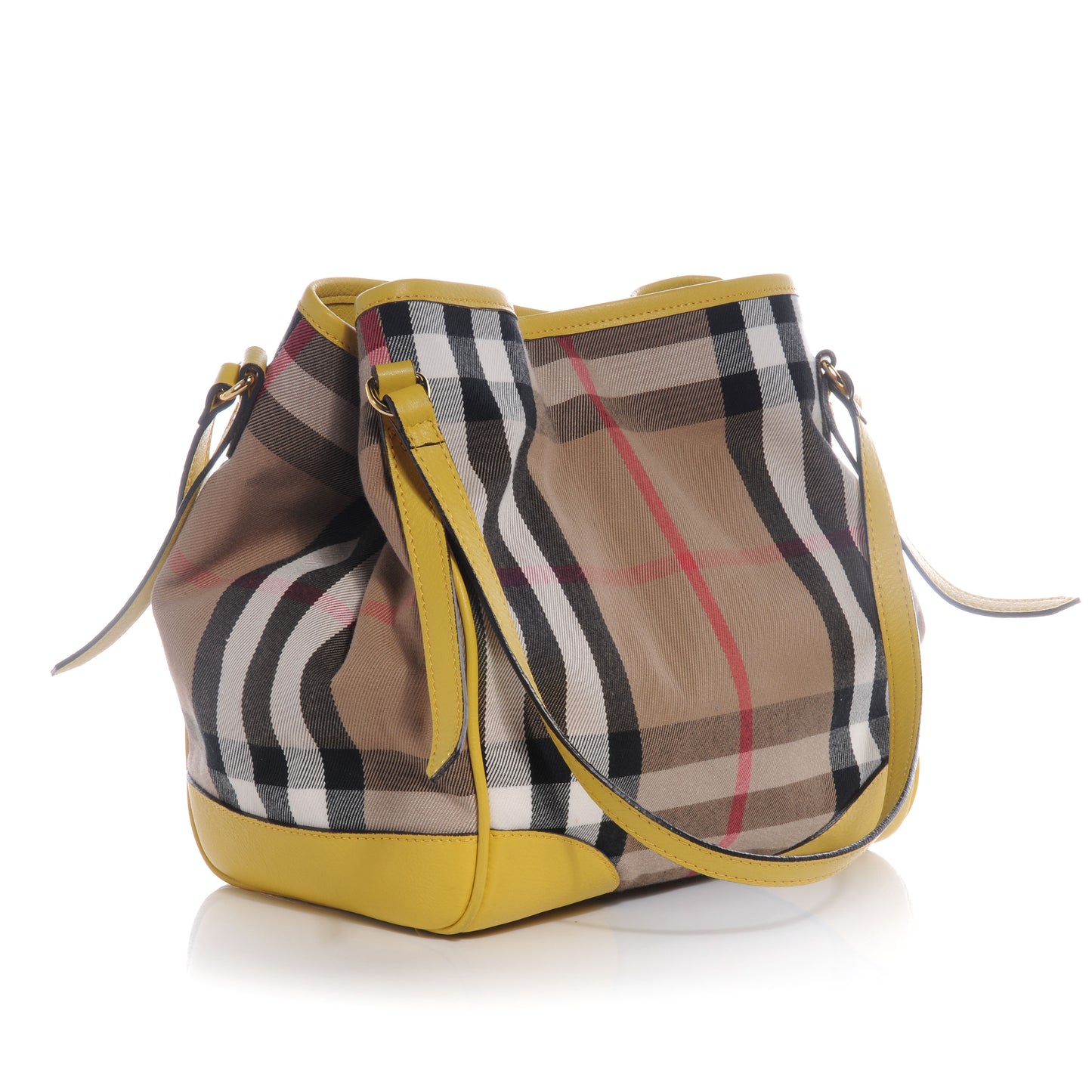 House Check Canterbury Hobo Yellow