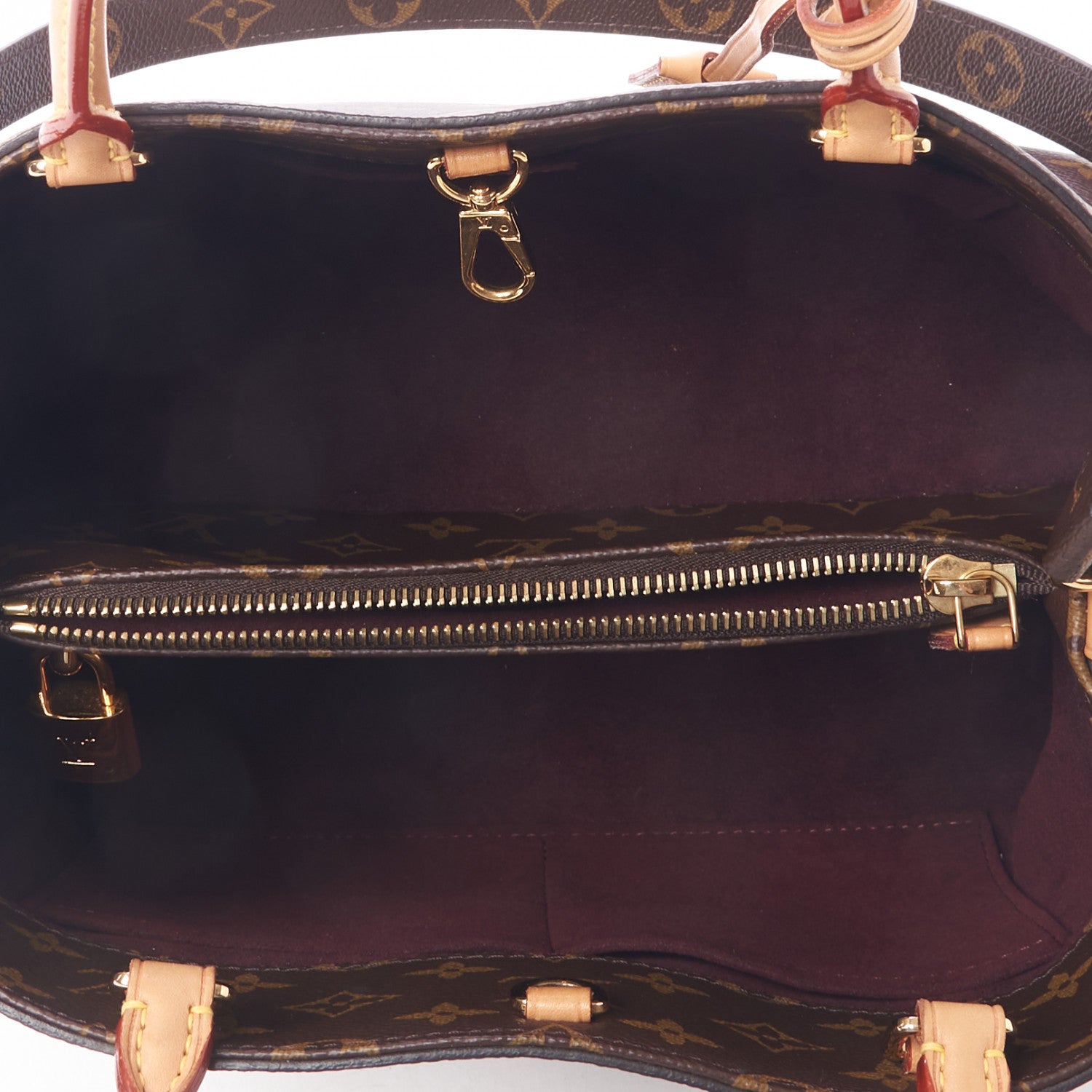 Louis Vuitton Monogram Montaigne MM 7 of 9