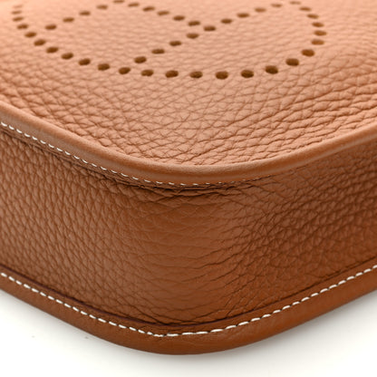 Hermes Taurillon Clemence Evelyne TPM Gold 9 of 10