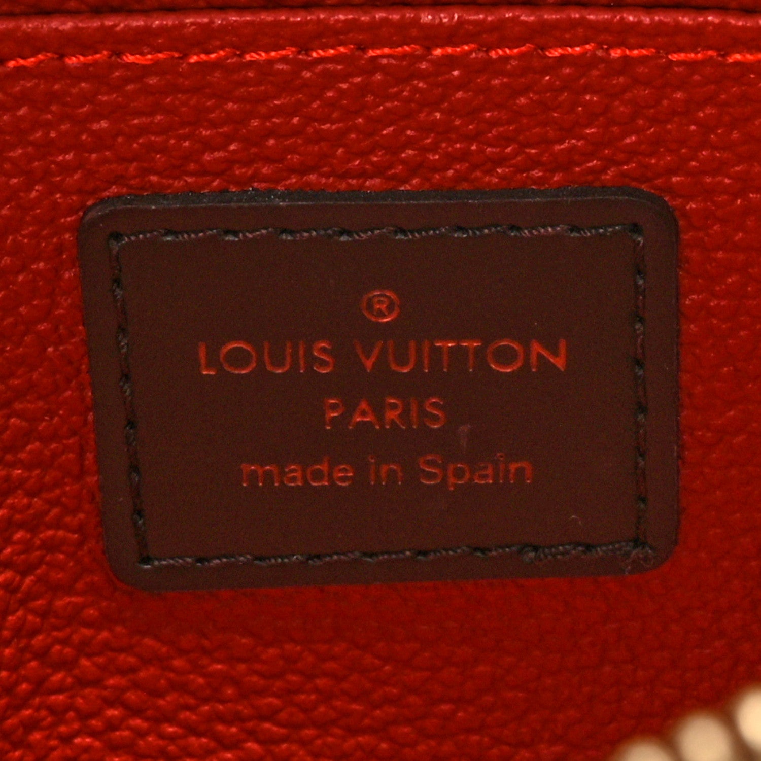 Louis Vuitton Damier Ebene Cosmetic Pouch 6 of 7