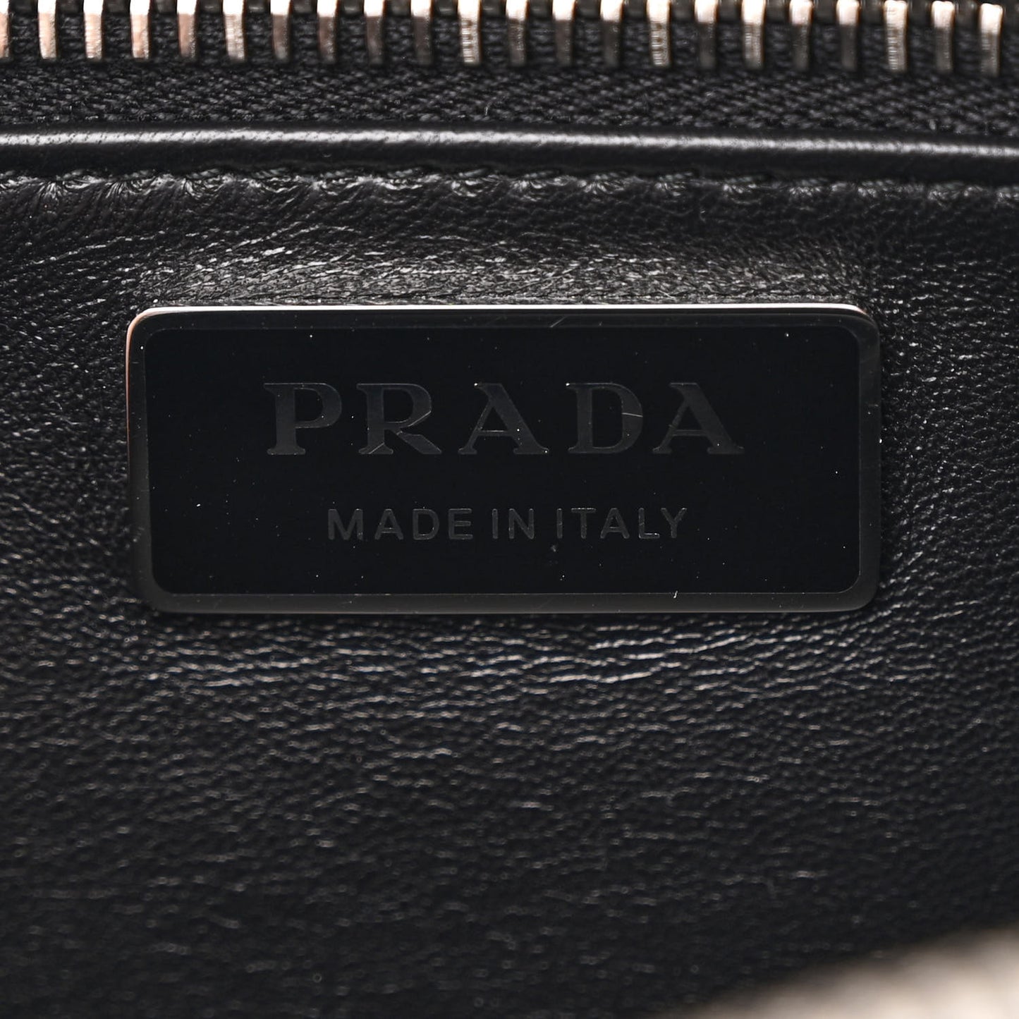 Nappa Antique Small Re-Edition 2001 Two Handle Crossbody Bag Black