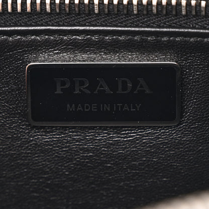 Prada Nappa Antique Small Re-Edition 2001 Two Handle Crossbody Bag Black 6 of 15