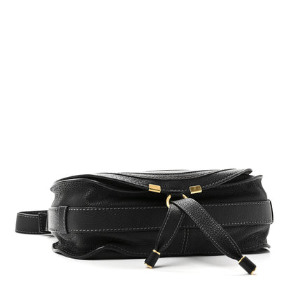 Chloe Calfskin Medium Marcie Round Crossbody Bag Black 4 of 9