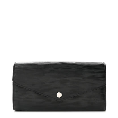 Louis Vuitton Epi Sarah Wallet NM Black 1 of 7