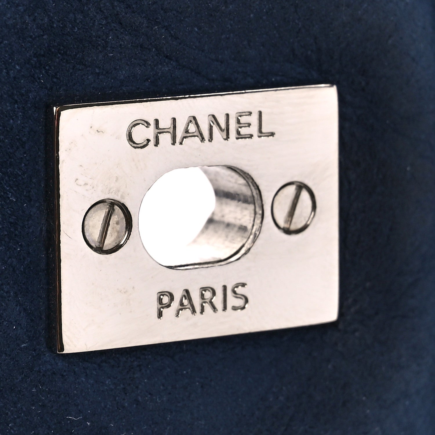 Chanel Ultra Soft Suede Calfskin Medium Natural Beauty Flap Bag Blue 7 of 11