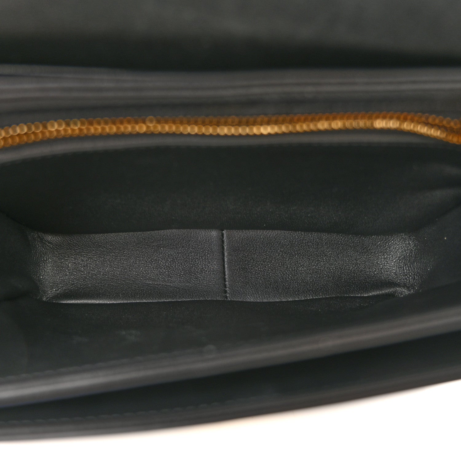 Celine Shiny Calfskin Teen Triomphe Black 5 of 11