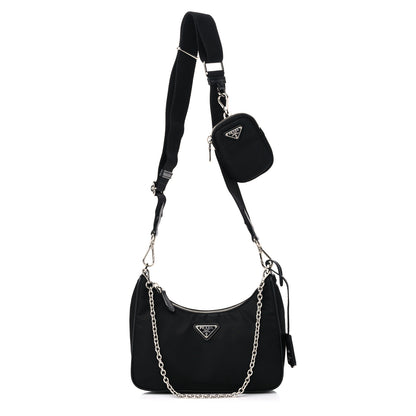 Prada Nylon Re-Edition 2005 Shoulder Bag Black 1 of 9