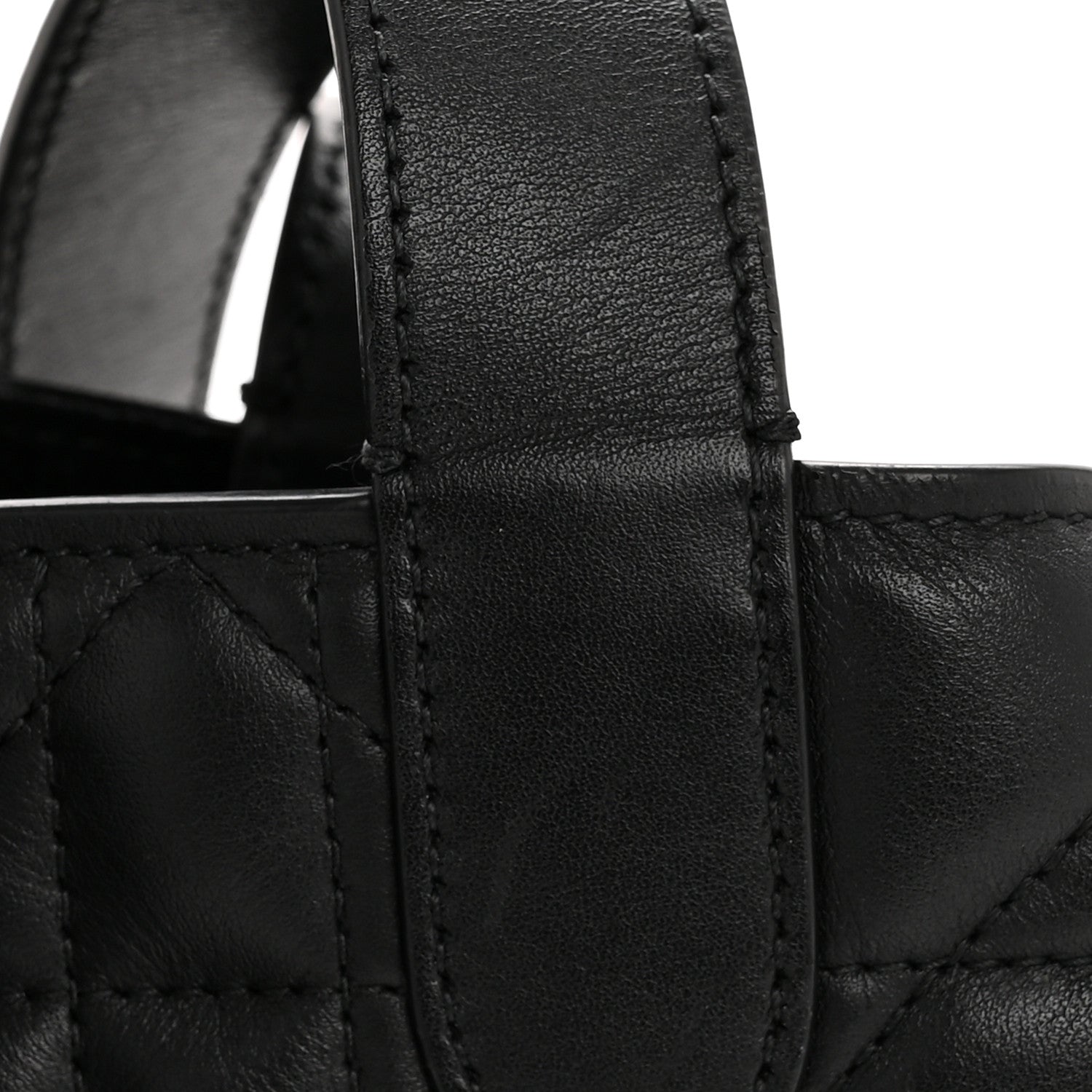 Christian Dior Calfskin Macrocannage Medium Toujours Black 13 of 14