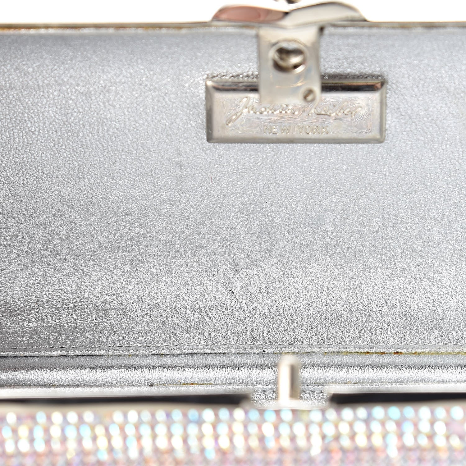 Judith Leiber Swarovski Crystal Minaudière Clutch Pink 8 of 12