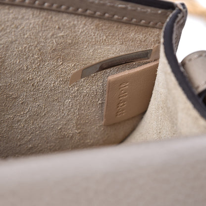 Chloe Calfskin Suede Small Nile Bracelet Bag Motty Grey 7 of 8