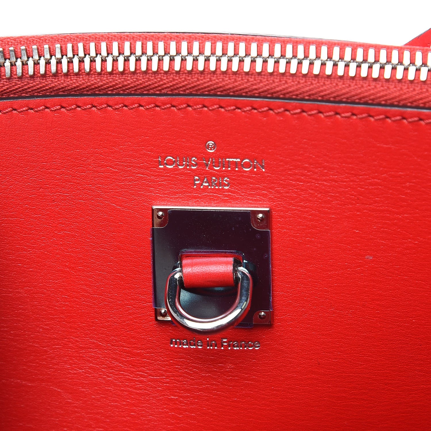 Louis Vuitton Veau Satin City Steamer MM Rubis 6 of 13