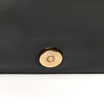 Christian Dior Patent Studded Diorama Flap Bag Black 13 of 13