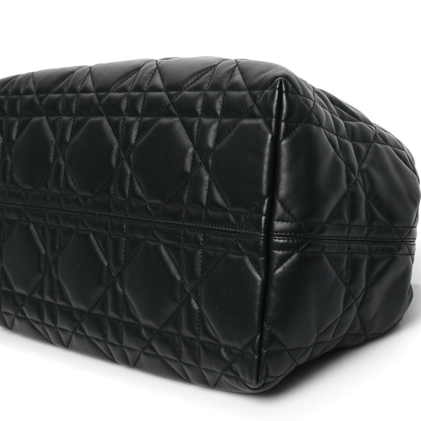 Calfskin Macrocannage Large Toujours Black