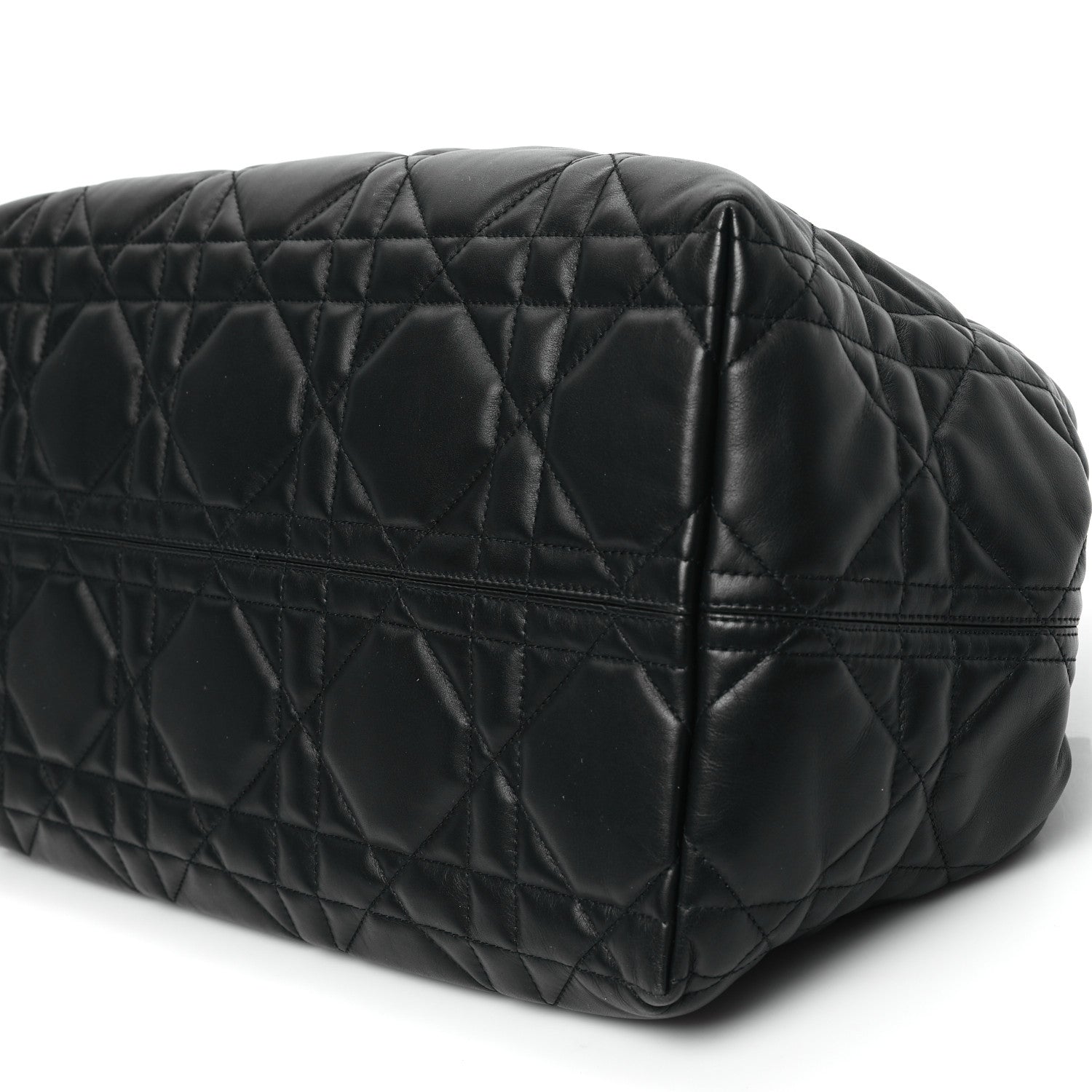 Christian Dior Calfskin Macrocannage Large Toujours Black 11 of 12