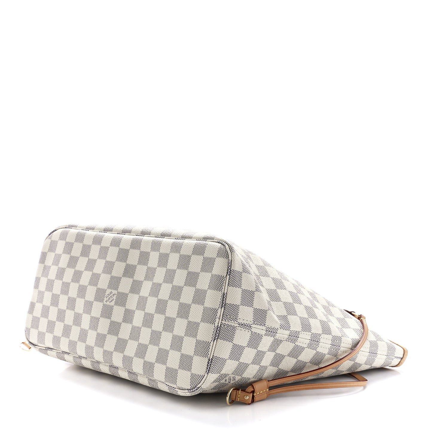 Damier Azur Neo Neverfull MM Rose Ballerine