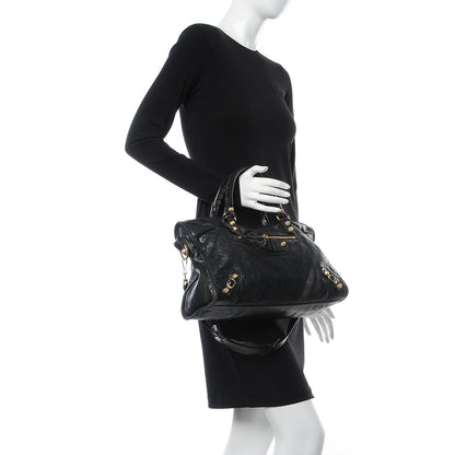Balenciaga Agneau Giant 12 Gold Hardware City Black 3 of 13