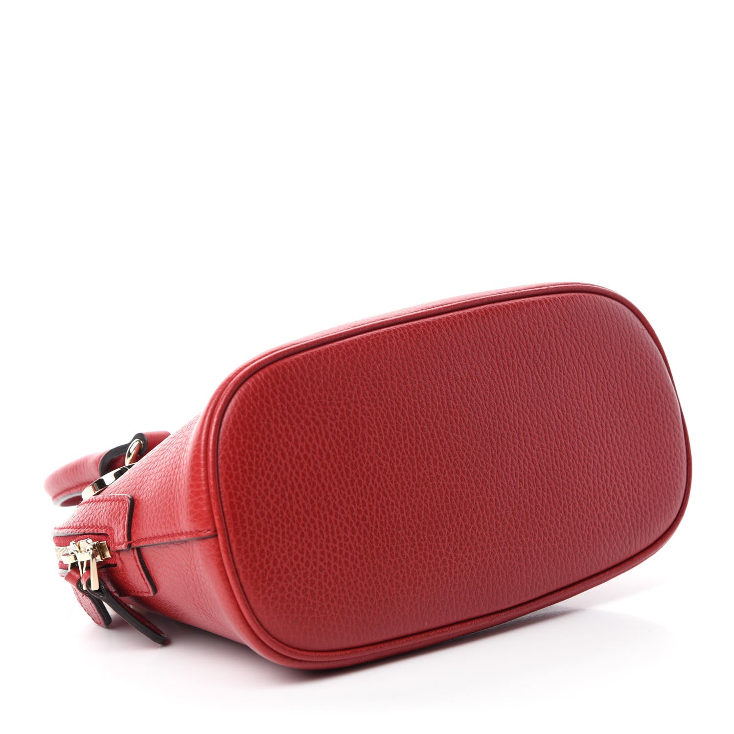 Gucci Dollar Calfskin Small GG Charm Dome Bag Red 4 of 10