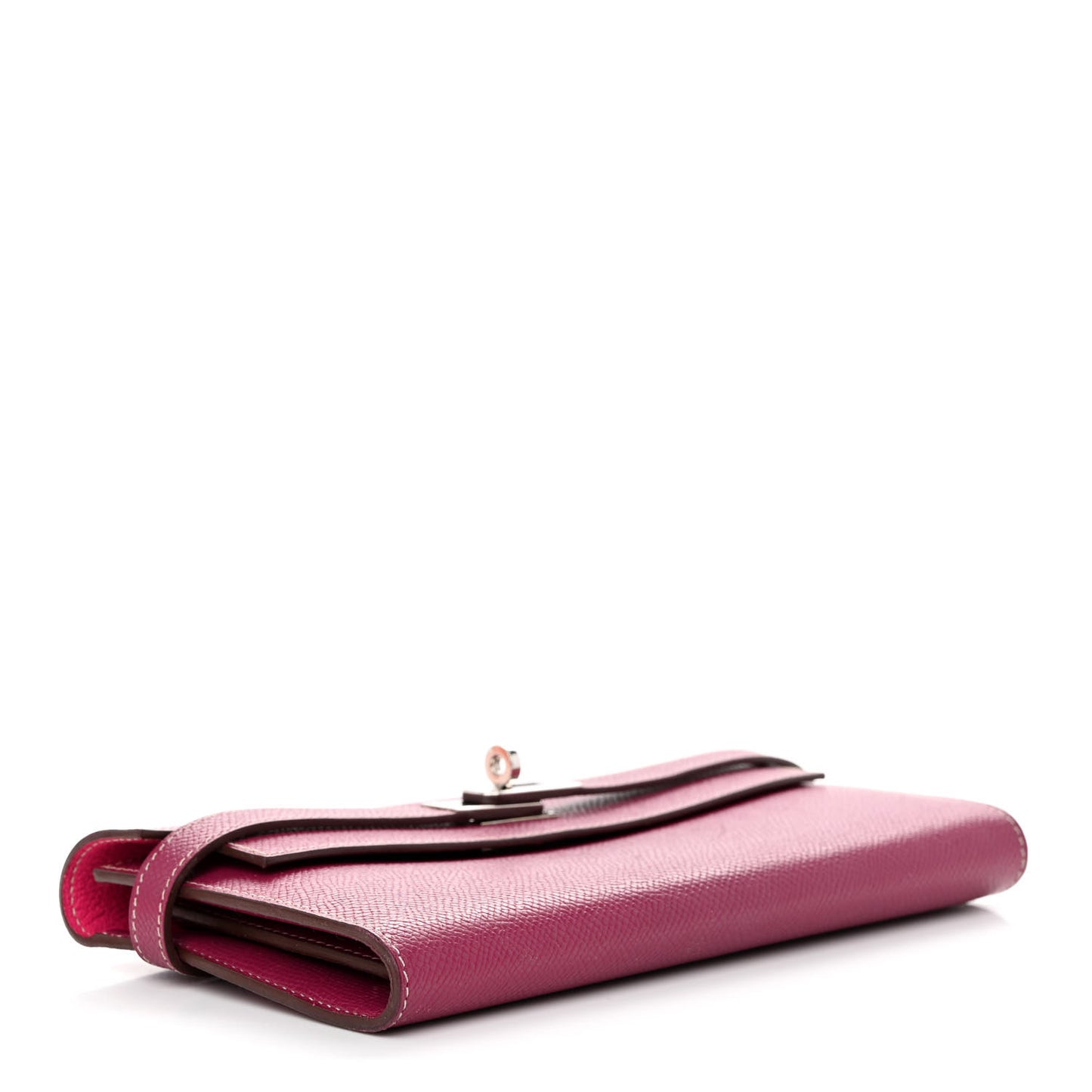 Epsom Candy Kelly Longue Wallet Tosca Rose Tyrien