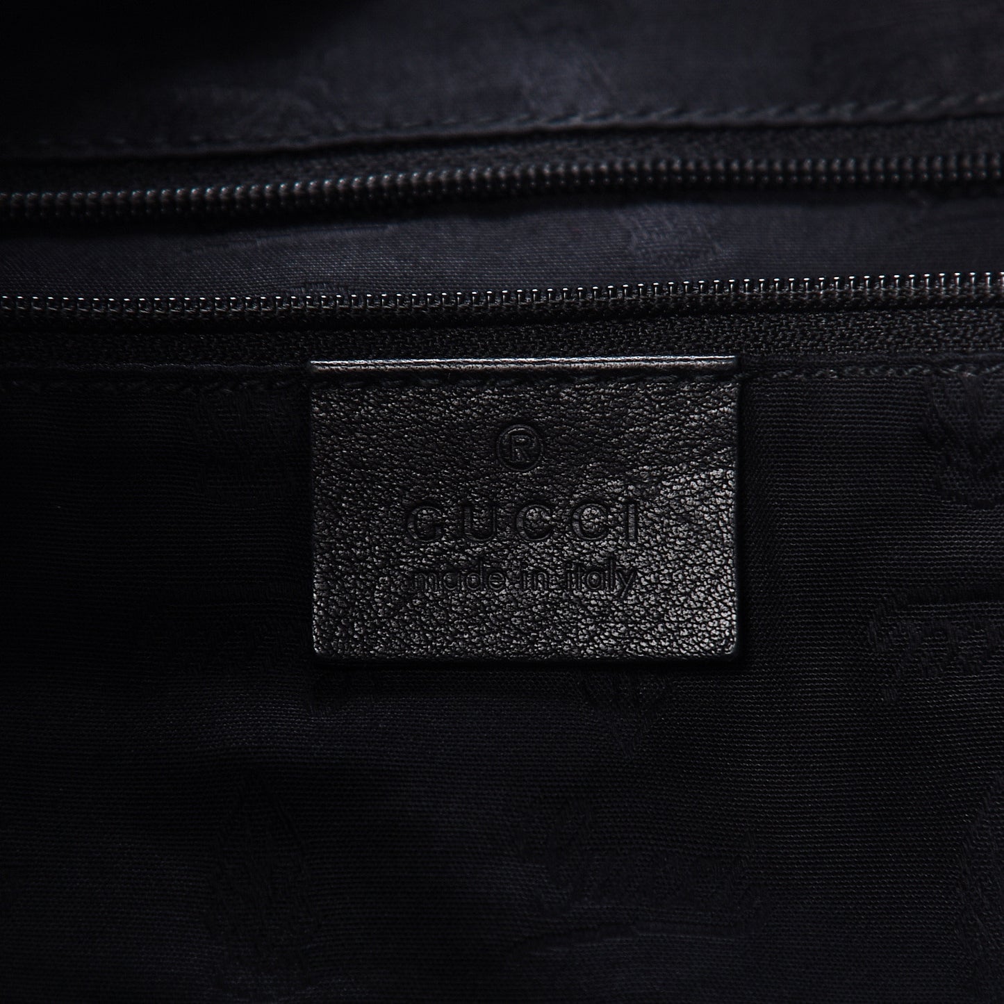 Guccissima Large New Ladies Web Hobo Black