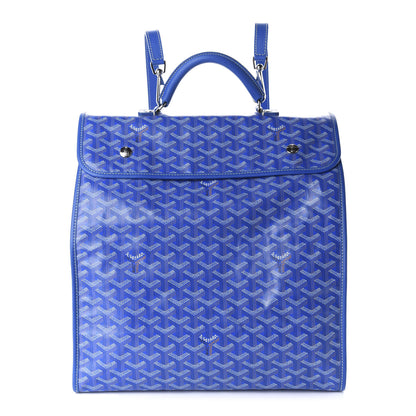 Goyard Goyardine Saint Leger Soft Briefcase Backpack Sky Blue 1 of 8