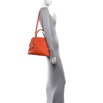 Hermes Taurillon Clemence Bolide 31 Orange Orange 2 of 12