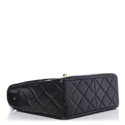 Chanel Lambskin Quilted Medium Single Flap Black 4 of 12