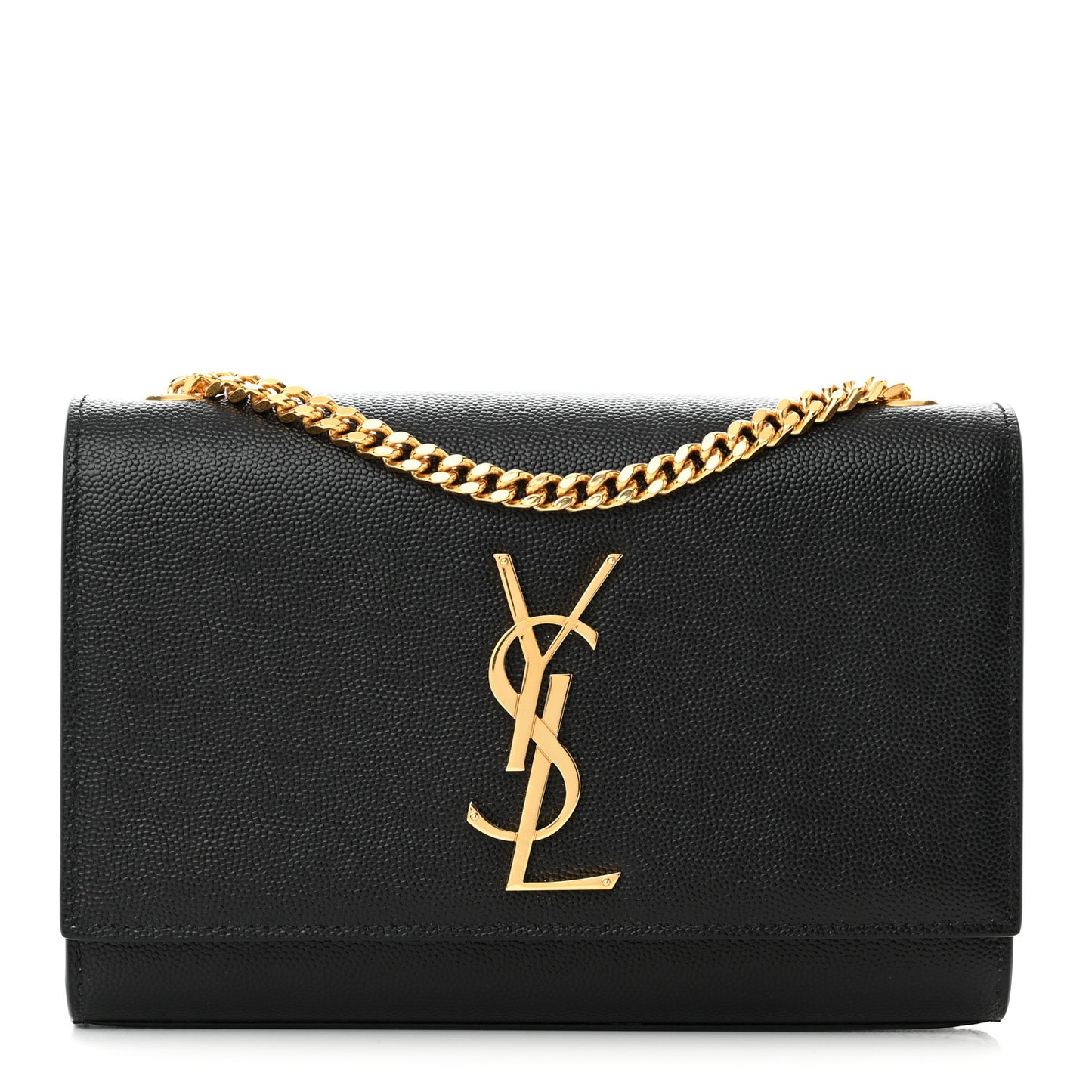 Grain De Poudre Small Monogram Kate Satchel Black