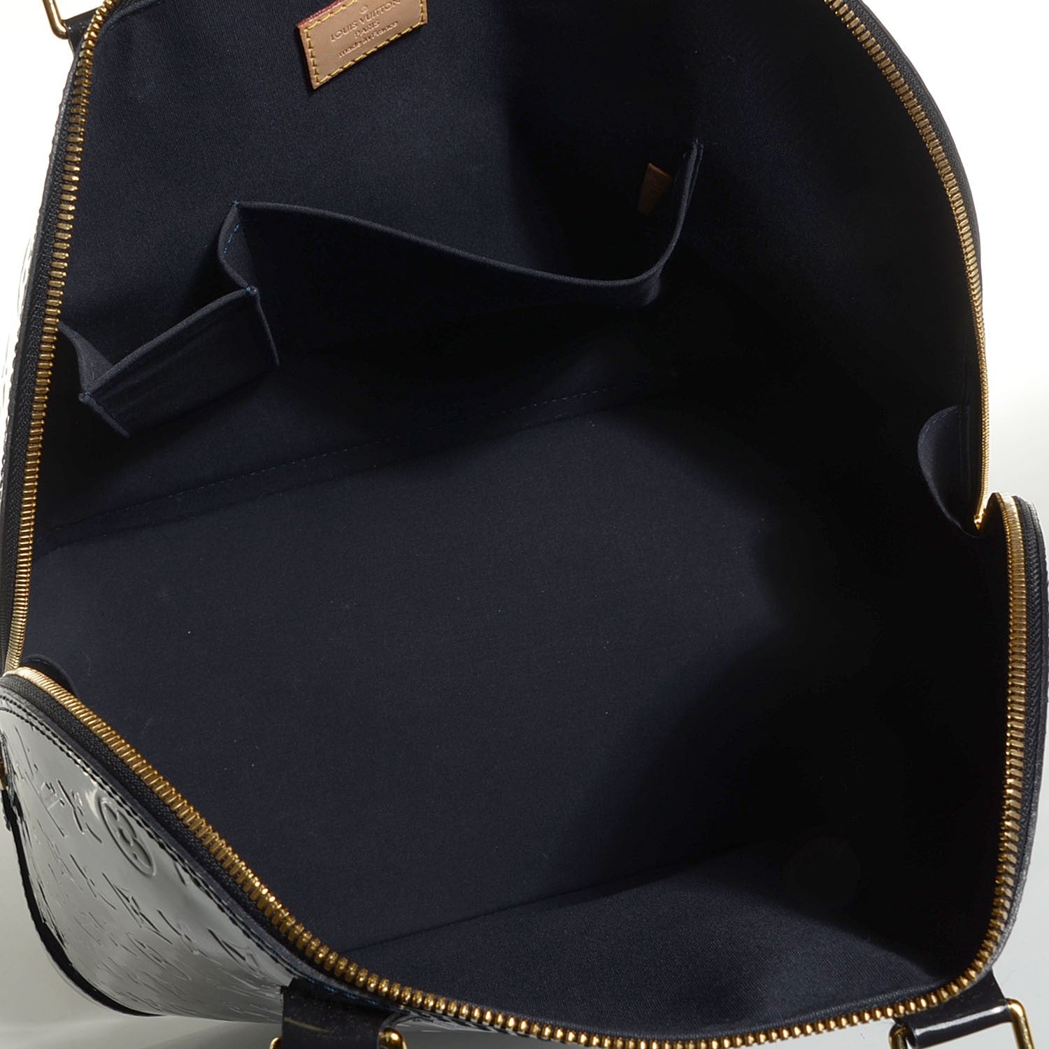 Louis Vuitton Vernis Alma GM Blue Infini 5 of 7