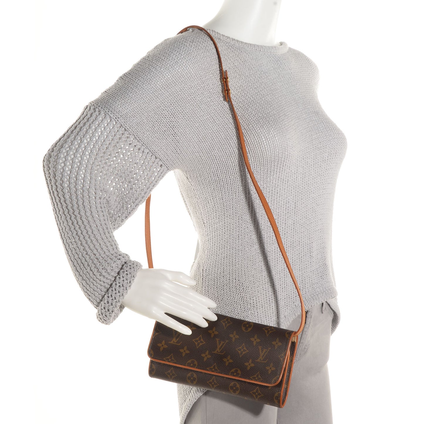 Monogram Pochette Twin GM