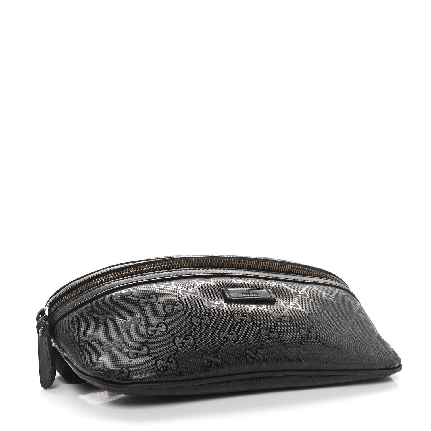 Gucci Imprime Monogram Belt Bag Black 4 of 10