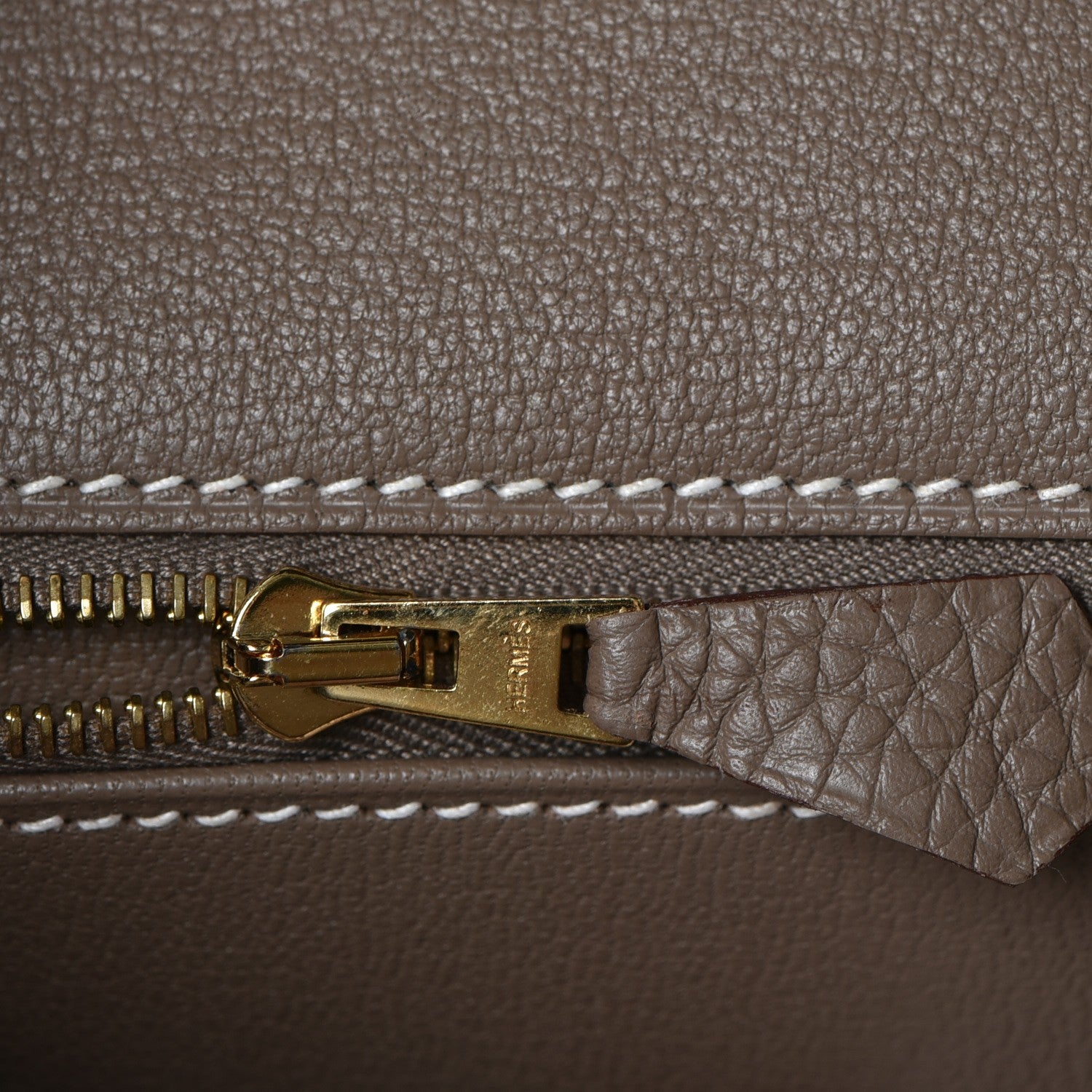Hermes Togo Birkin 30 Etoupe 18 of 38