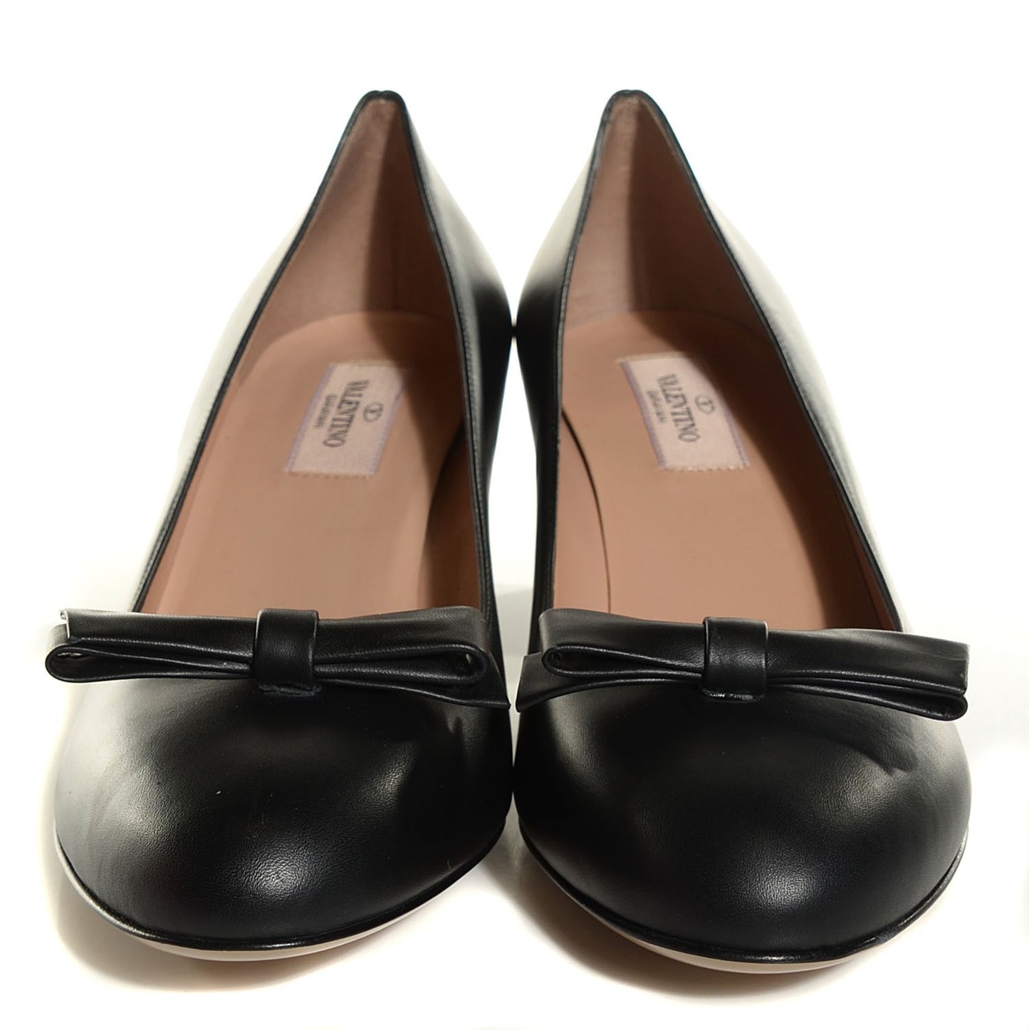 Nappa Bow Pumps 39 Black