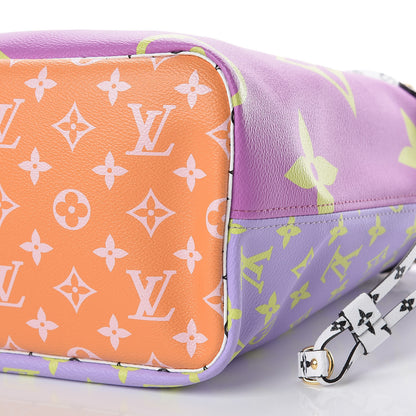 Louis Vuitton Monogram Giant Neverfull MM Pink Lilac 10 of 10