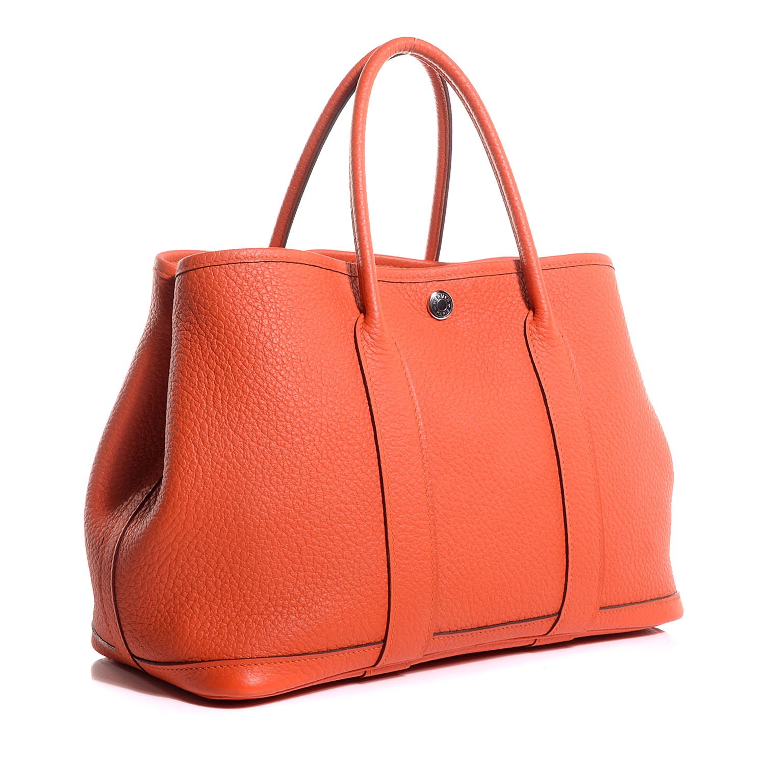 Hermes Vache Country Garden Party TPM Tote Feu 4 of 13