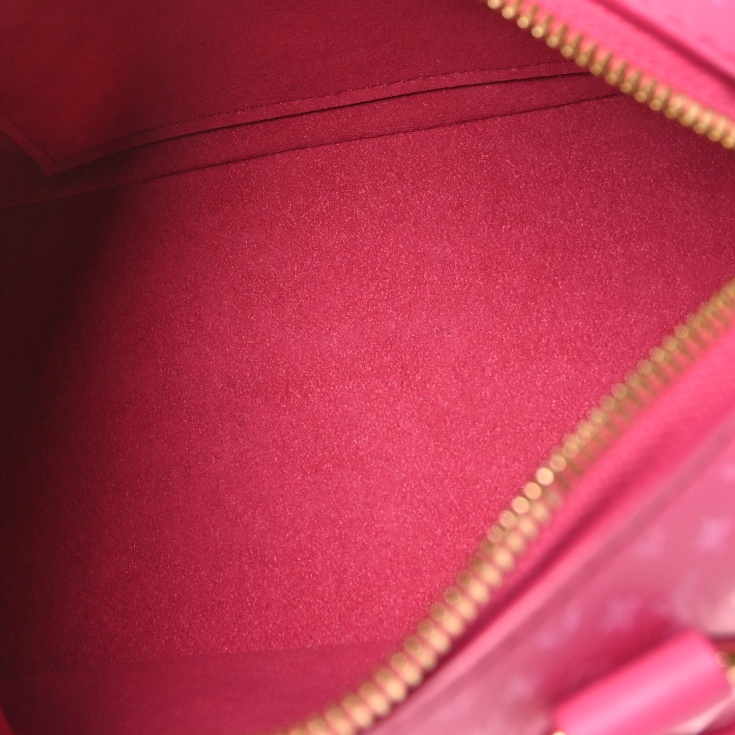 Calfskin Nanogram Embossed Speedy Bandouliere 20 Rose