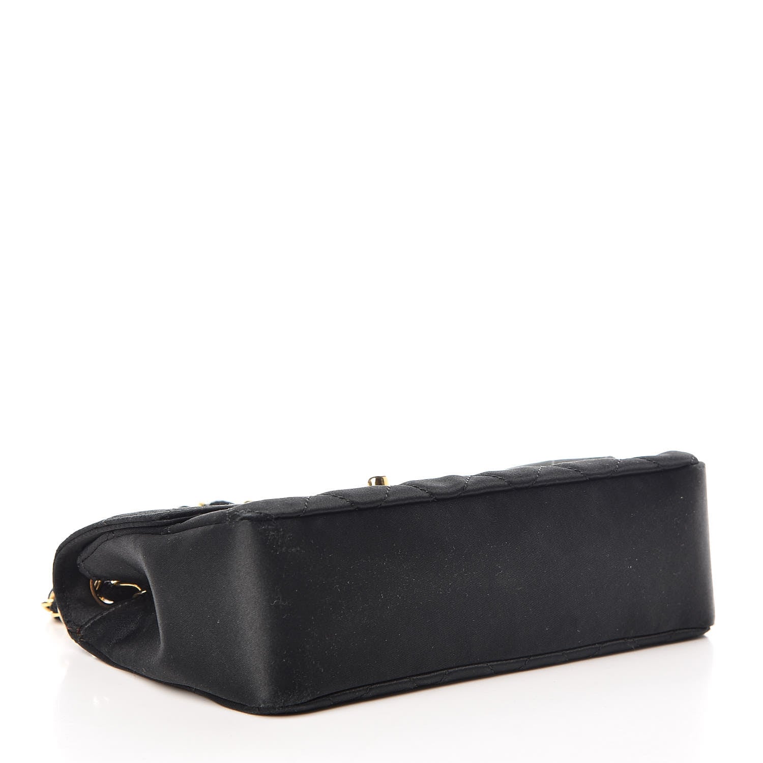 Chanel Satin Quilted Mini Flap Black 4 of 7