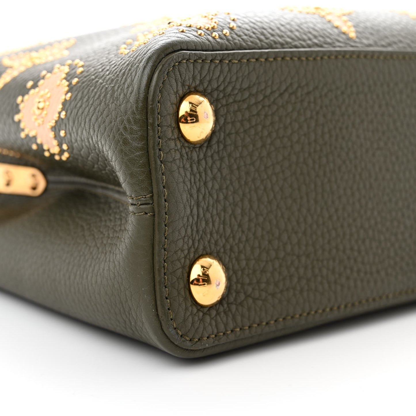 Taurillon Flowers Capucines BB Khaki