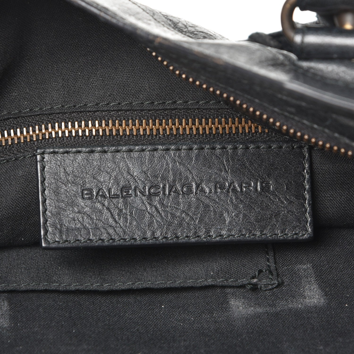Balenciaga Agneau Classic Hardware Town Black 7 of 9