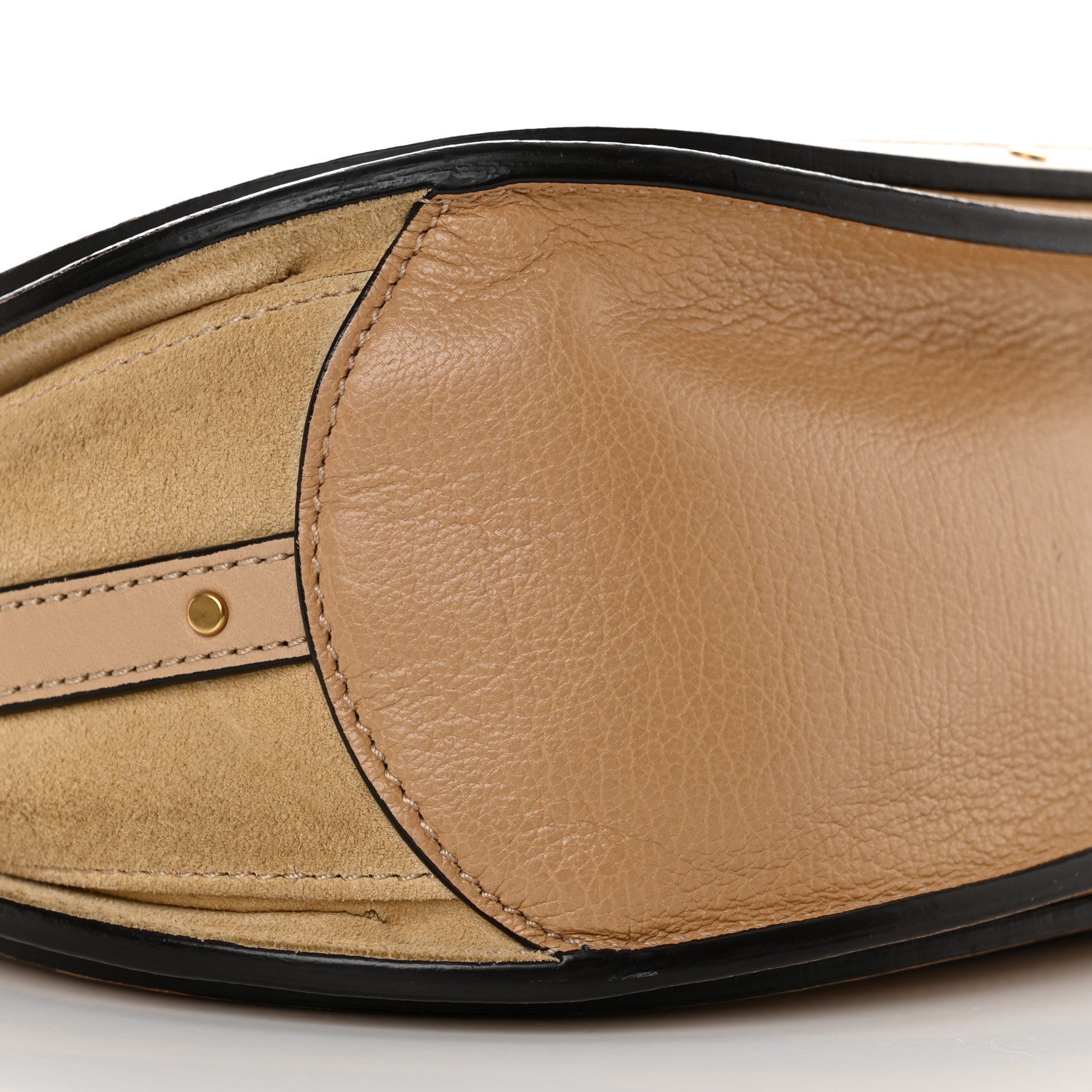 Chloe Calfskin Suede Medium Pixie Shoulder Bag Tan 9 of 15