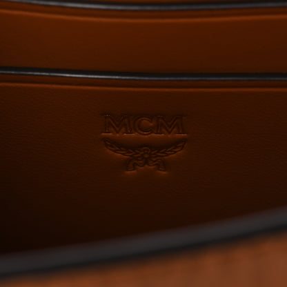 MCM Visetos Mini Patricia Crossbody Belt Bag Cognac 6 of 10